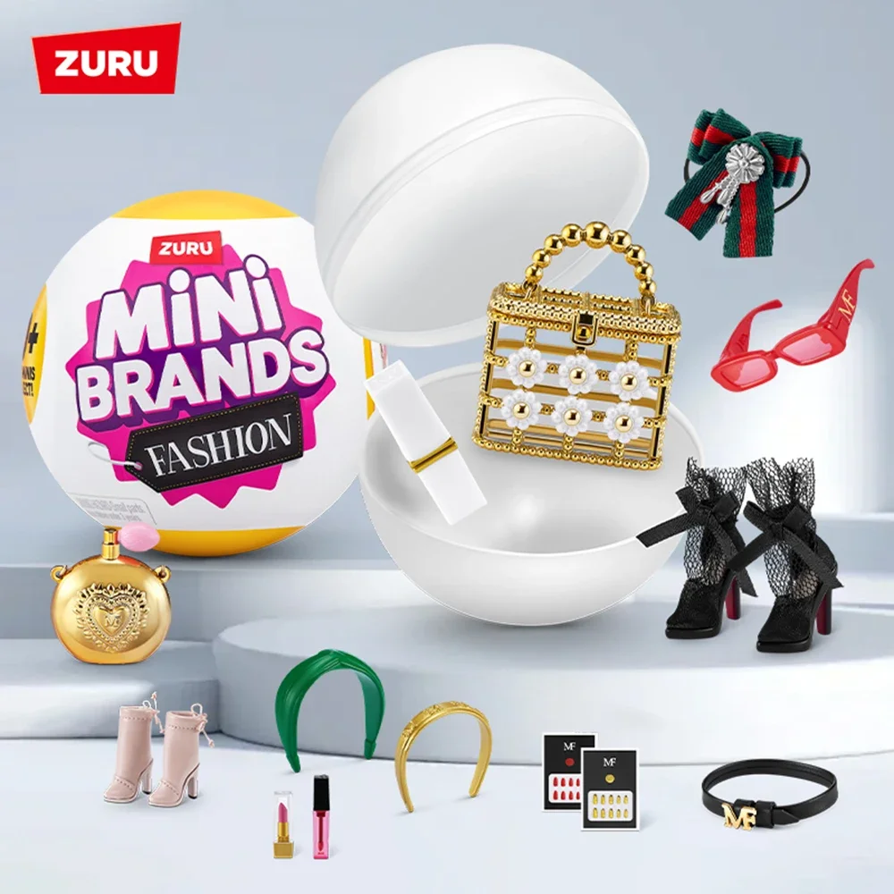 Zuru Mini Brands Niespodzianka Moda Mini Brands Zabawka Miniaturowe Zabawki Tajemnicze Pudełko Niespodzianka Oryginalny Kolekcjonerski Zestaw Prezent Zabawka