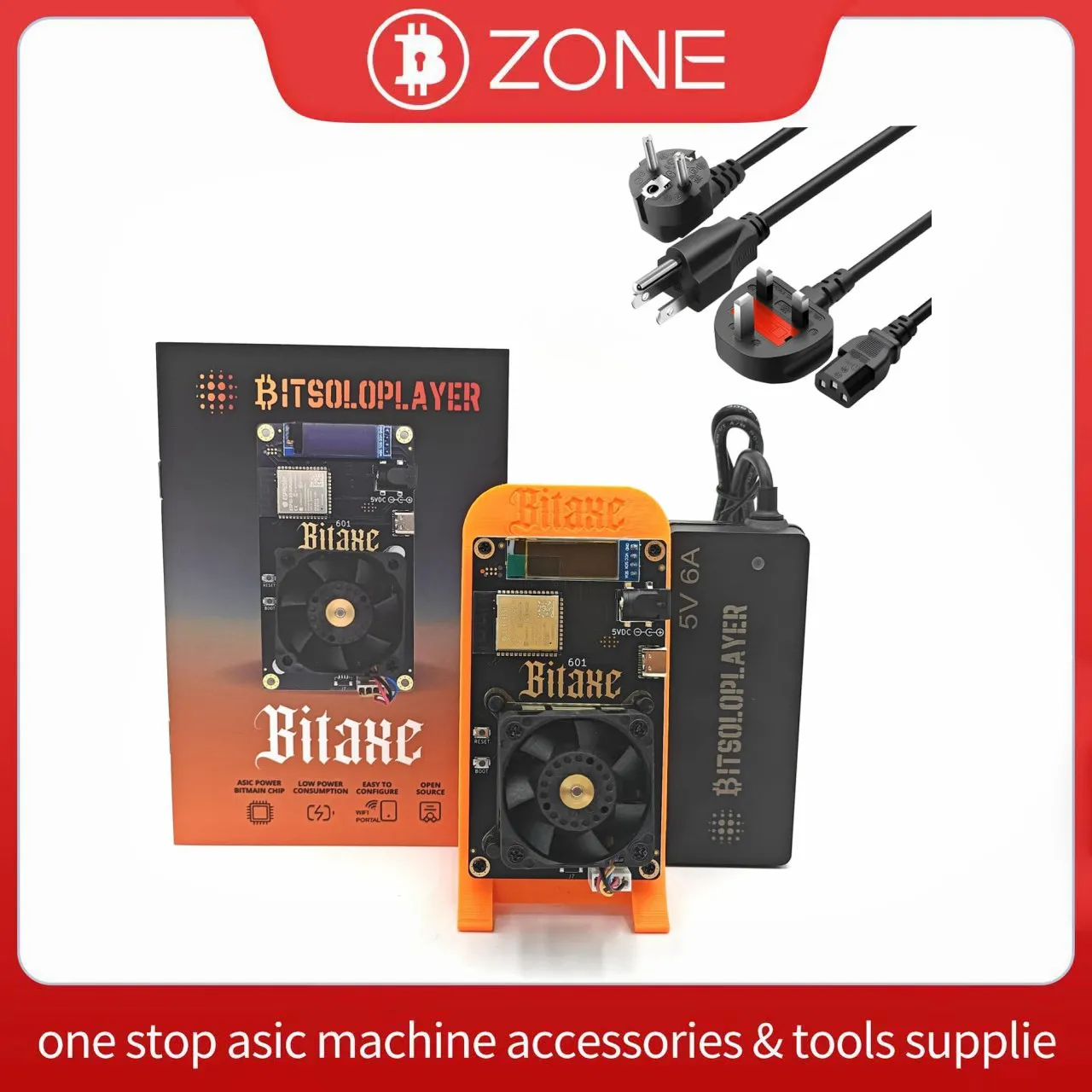 Bitsoloplayer Bitaxe Gamma 601 1.2TH/S SHA-256 BM1370BC Bitcoin Miner 2.4G WiFi 17W Baixo Ruído Crypto Home Miner