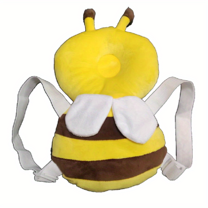 Travesseiro de proteção para cabeça de bebê Little Bee – Chapéu anti-queda respirável adequado para proteção de cabeça de crianças pequenas