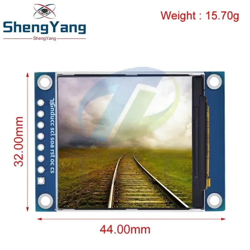 Módulo de puerto serie SPI LCD de 1,54 pulgadas pantalla TFT a Color ST7789 resolución de conducción 240x240 módulo de pantalla de cristal líquido LCD 3,3 V