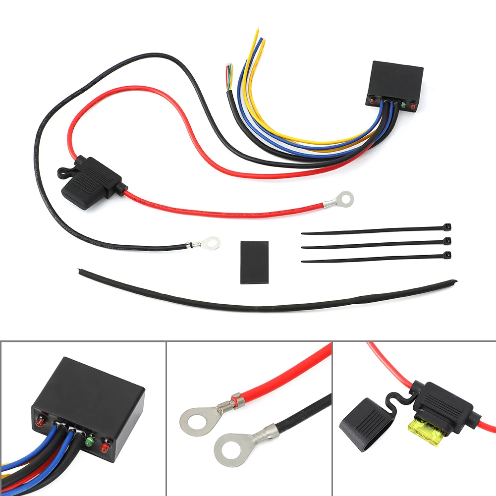 For BMW R1200GS R 1200 GS R1250GS F850GS F750GS ADV Adventure LC Motorcycle Fog Lights Wiring Harness Handle Switch Push Button