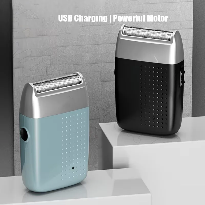 Electric Shaver For Men Beard Trimmer Shaver Portable Hair Clipper Rechargeable Shaving Beard Machine