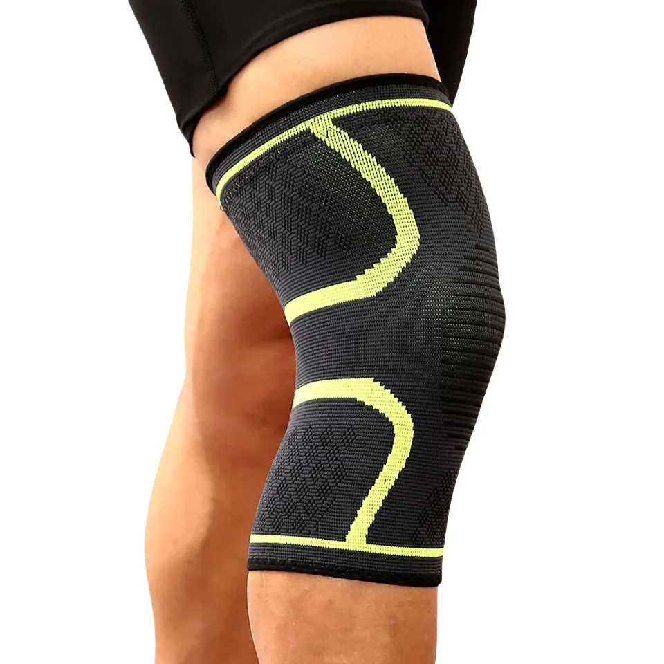1PCS elastische Nylon Sport Kompression Knie Pad Hülse für Fitness Laufen Radfahren Basketball-Knie Unterstützung Hosenträger