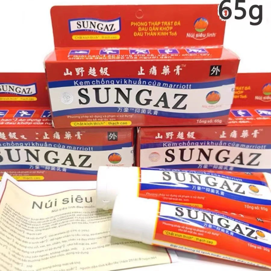30 Gam/cái Việt Nam Sungaz Bong Gân Cho Vai, Cổ, Đầu Bụng, Eo tay Và Đau Chân. Thư Giãn Toàn Bộ Cơ Thể