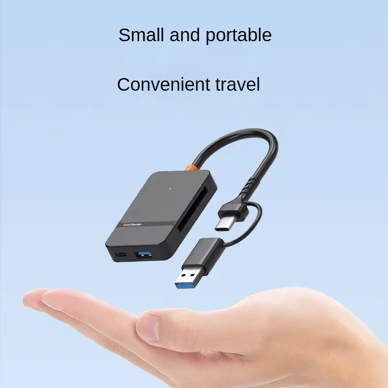 USB 3.0 Card Reader SD Micro SD TF CF MS Compact Flash Card Adapter สําหรับแล็ปท็อป PC Multi Card Reader 8 ใน 1 Smart Card Reader