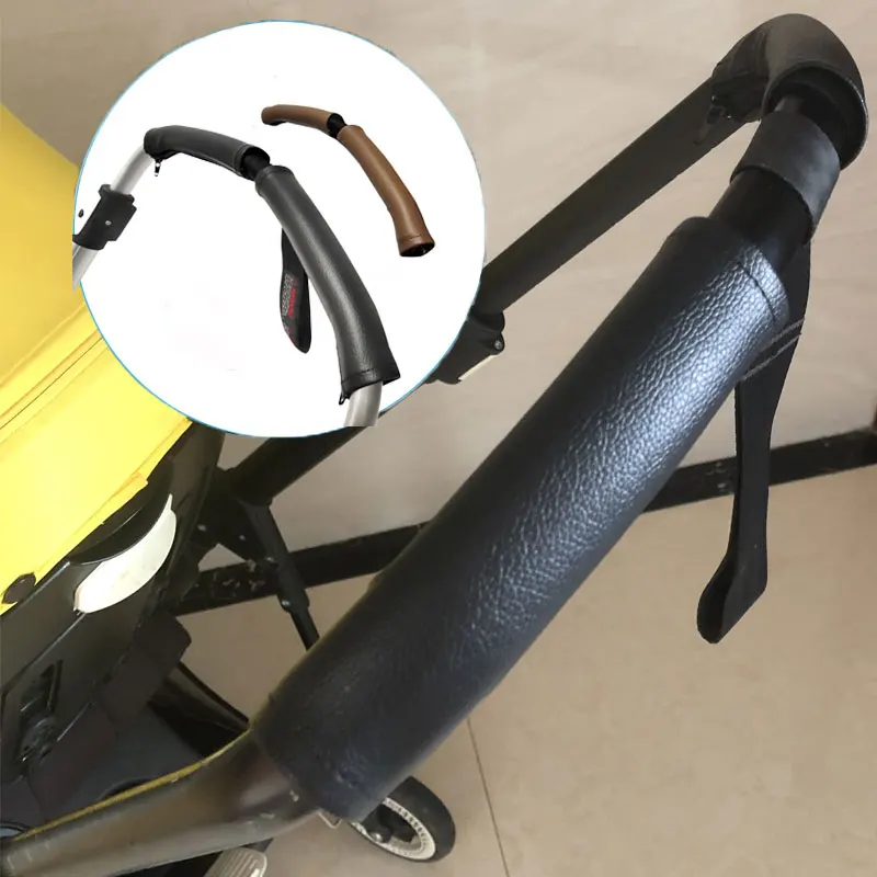Чехлы на ручки коляски подходят для Bugaboo bee3,bee 5, bee+, аксессуары для колясок, чехол из искусственной кожи, защитный чехол на подлокотник для унитаза