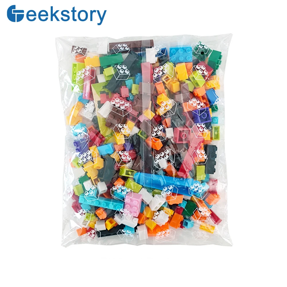 125g/250g Building Blocks Bulk Lot Pack Bricks Block Plate Creative Toy Small Particles Bulk Compatible Legoeds DIY Kit for Kids
