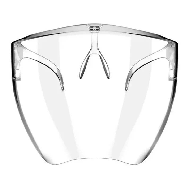 Occhiali protettivi per il viso Occhiali da sole Maschera protettiva trasparente antispruzzo antiappannamento Occhiali da sole di sicurezza coperti a pieno facciale