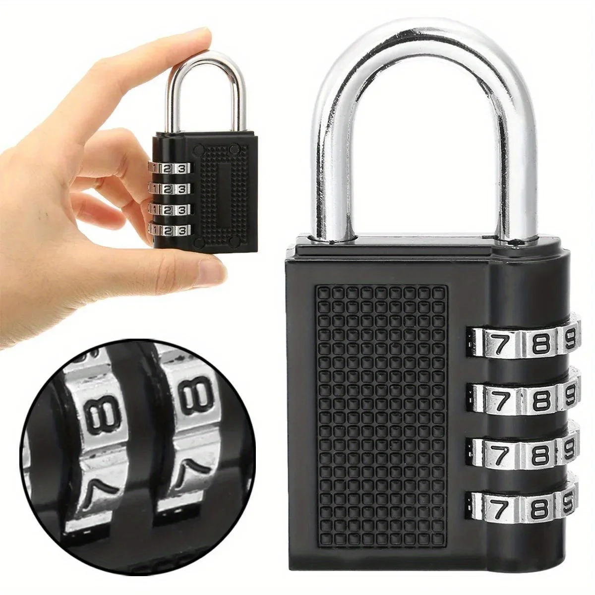 Password Lock, Long Beam, Large Padlock, Outdoor Courtyard Door Lock, Extended Lock, Password External Hanging Lock