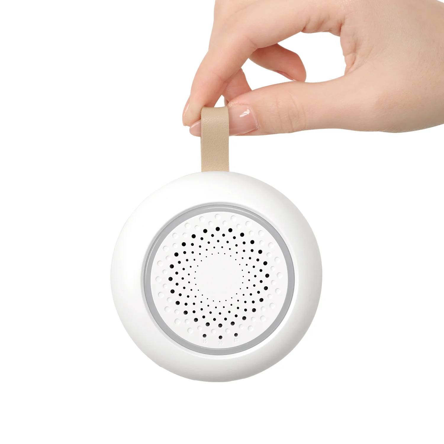 White Noise Machine Draagbare babyslaapmachine 24 rustgevende geluiden Slaapgeluidsluidspreker met nachtlampje Slaaphulpapparaat