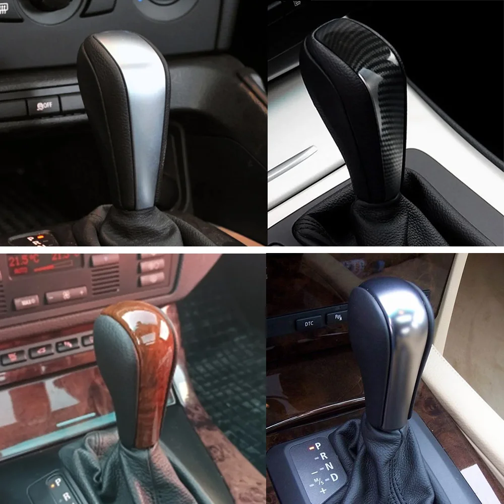 Car Gear Shift Knob Lever Shifter Stick For BMW 1 3 5 7 X1 X3 X5 Z3 Z4 Series E46 E39 E36 E53 E60 E83 E84 E85 E86 E87 E89 E90