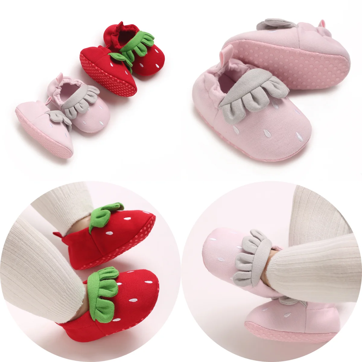 Botines de algodón para bebé y niña, botas antideslizantes de suela suave, zapatos de cuna cálidos para primeros pasos, Invierno