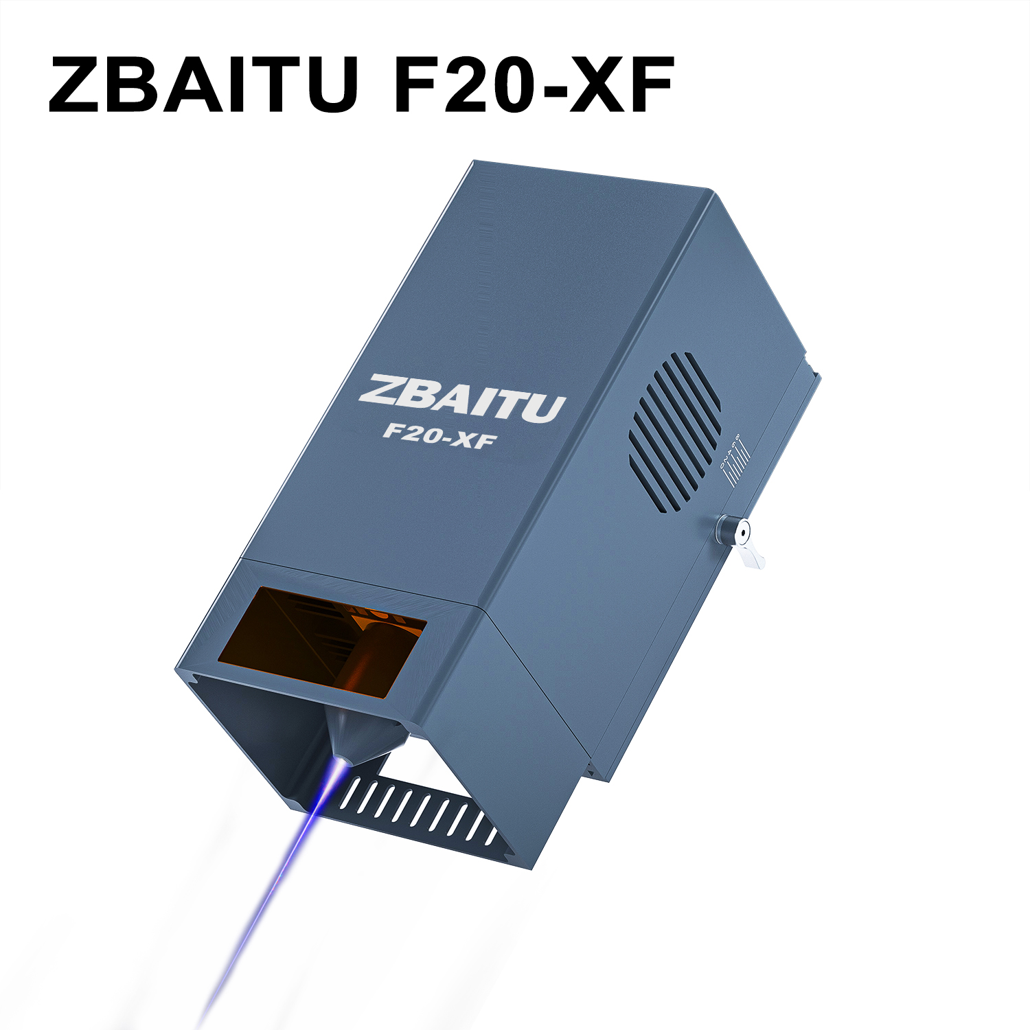 Cabeça de laser do módulo laser zbaitu, módulo de corte profissional xf20, corte de madeira compensada de 5mm de uma passagem, com regulador, ferramentas de madeira cnc