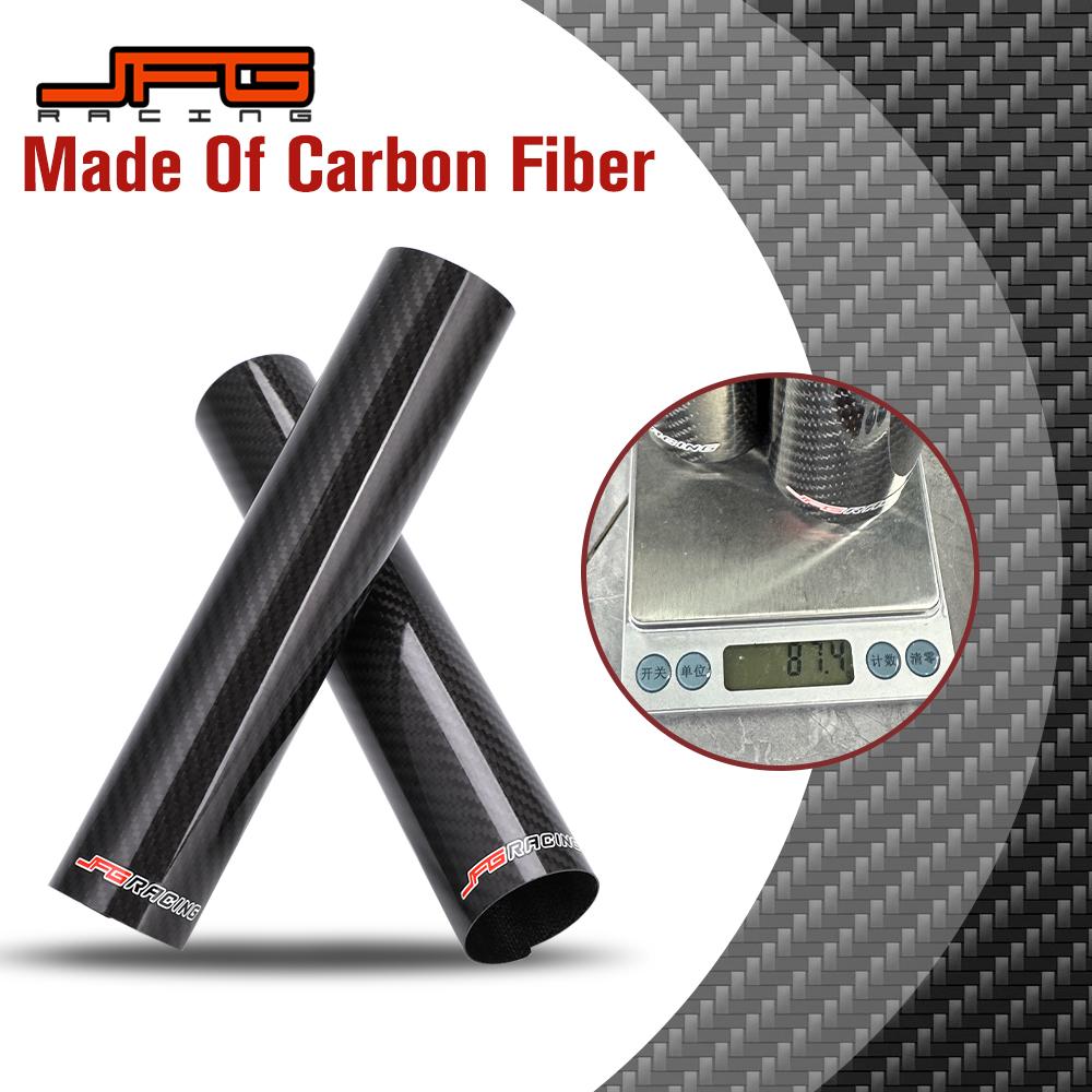 Мотоциклетная регулируемая передняя вилка из углеродного волокна 140-260 мм, защита от ударов для YAMAHA KTM HONDA On/Off Road Pit Dirt Bike