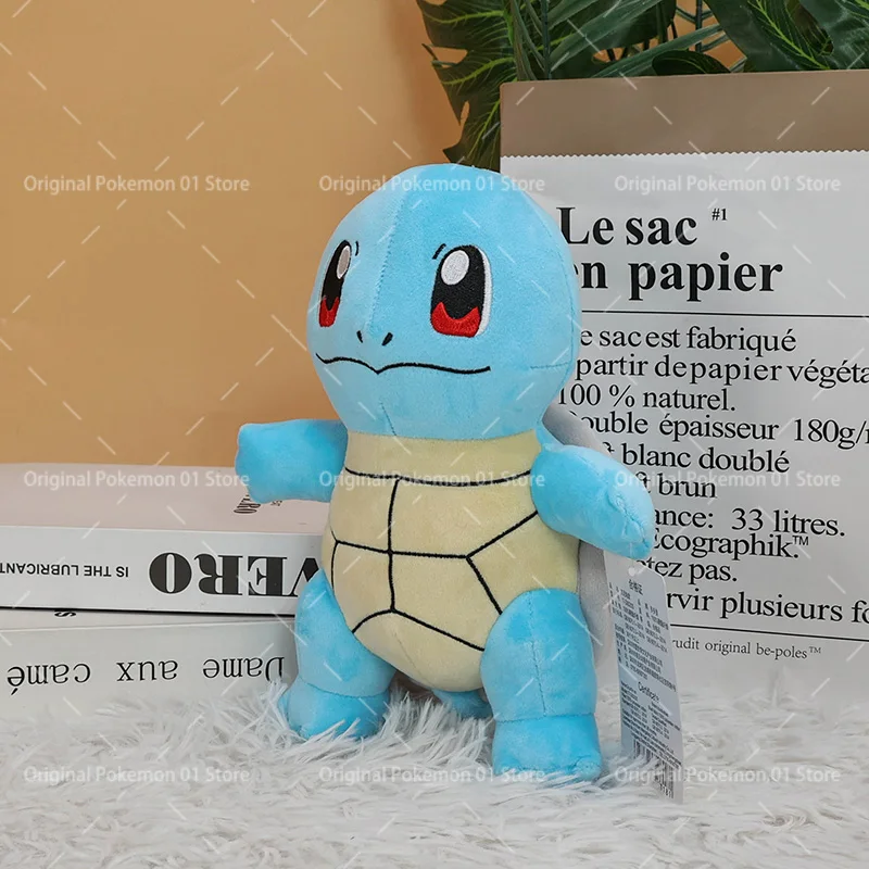 22 cm originele Pokemon pluche Kawaii Squirtle knuffeldier speelgoed anime pop sierkussen verjaardagscadeau voor kinderen