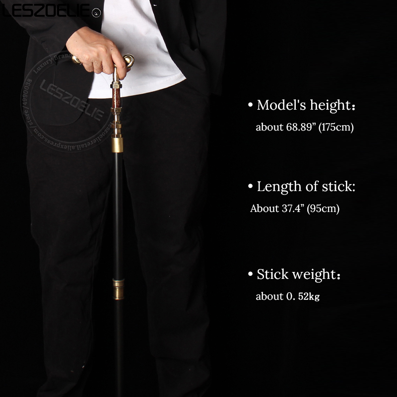 Elegant Luxury เดิน Stick ผู้ชายตกแต่งเดิน Cane ผู้หญิง Bronze จับรูปแบบ Noble แฟชั่น Vintage Cane