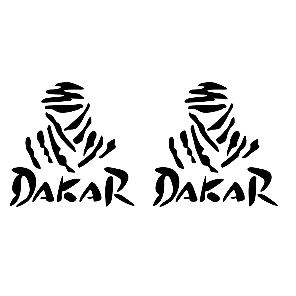 DAKAR Rally Spiel Aufkleber Vinyl Film Auto Aufkleber Auto Körper Stoßstange Fenster Motorrad Laptop Wand Tuning Zubehör