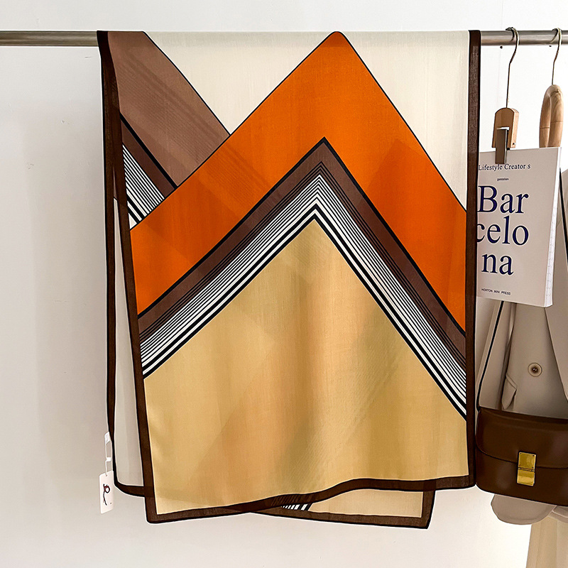 高級ブランドスカーフウールコットンショールレディラップ大パシュミナヒジャーブヘッドバンドスカーフ秋冬 Bufanda スカーフビーチストール