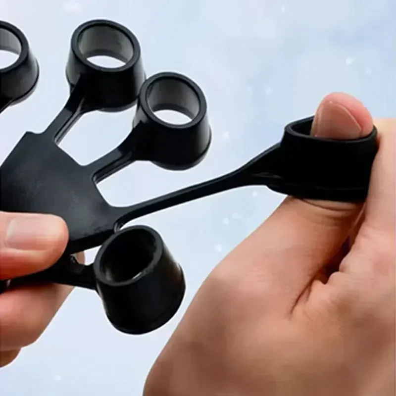Nouvel entraîneur de doigts en Silicone, civière de poignet à 5 doigts, récupération de force des doigts, entraîneur de Flexion et d'extension de veines