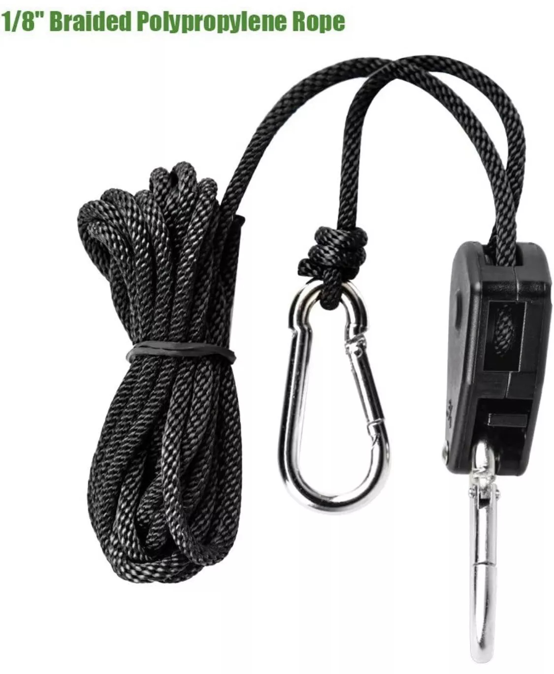 テントファン成長植物用の調節可能なストラップ,プーリーフック,ランプ,8インチ,1個