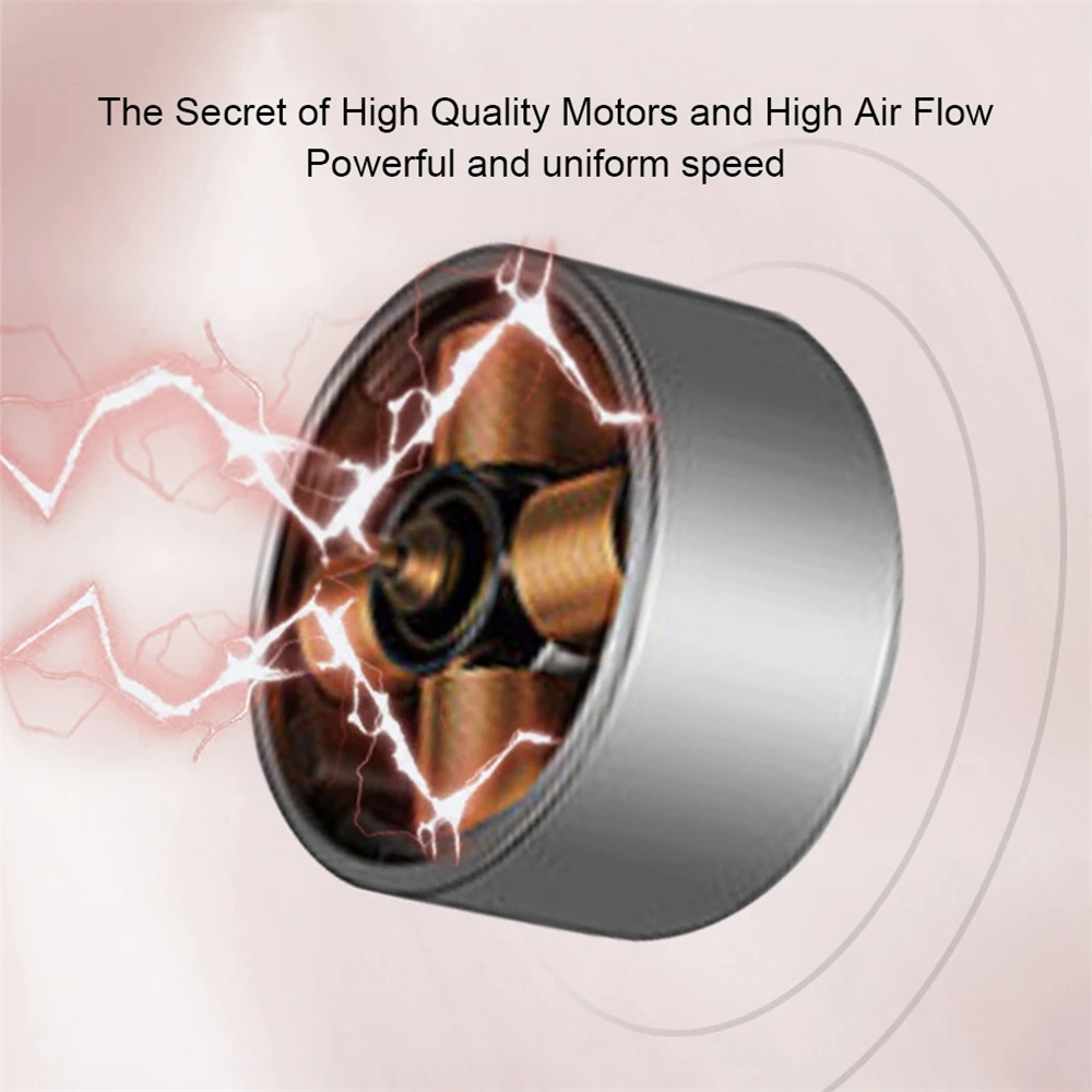 Noise Free Rechargeable Mini Fan For Silent Cooling Experience Lightweight Portable Mini Pocket Fan white ﻿