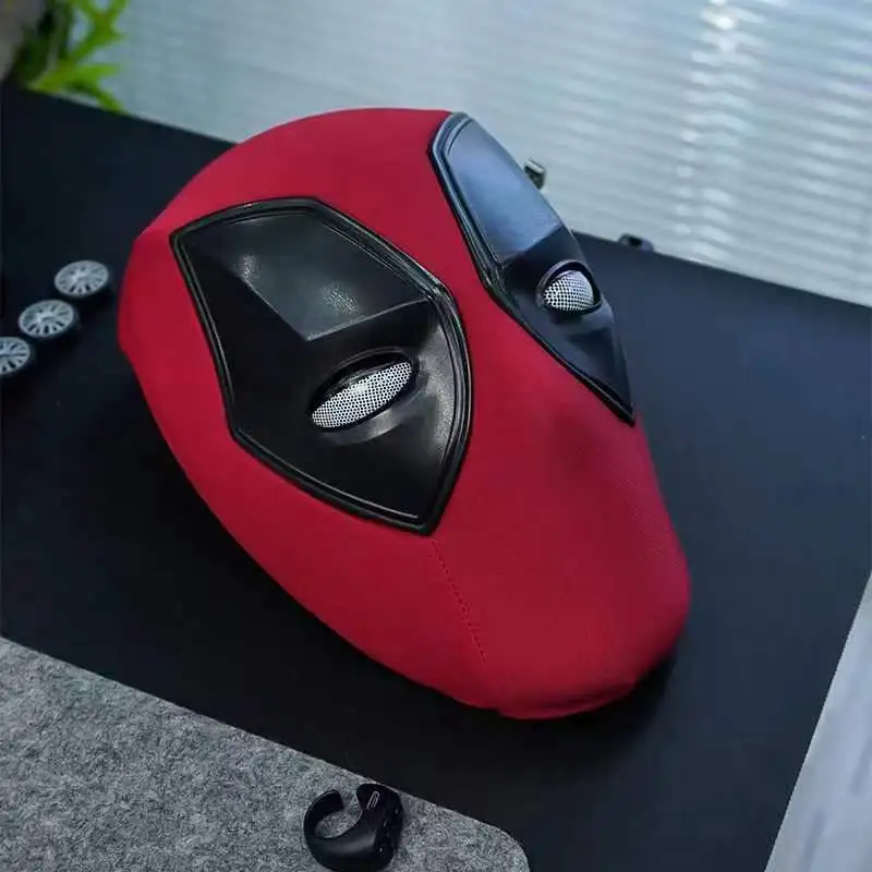 Mascara Deadpool Mobile Eye Elektronische Deadpool Desktop Dekoration 1:1 Fernbedienung Cosplay Modell Maske Erwachsene Kinder Geschenk