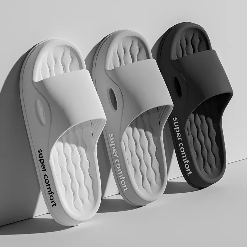 Pantofole da coppia di alta qualità Sandali da casa leggeri in EVA per interni Scarpe Pantofole da uomo Studenti all'aperto Scivoli comodi da donna
