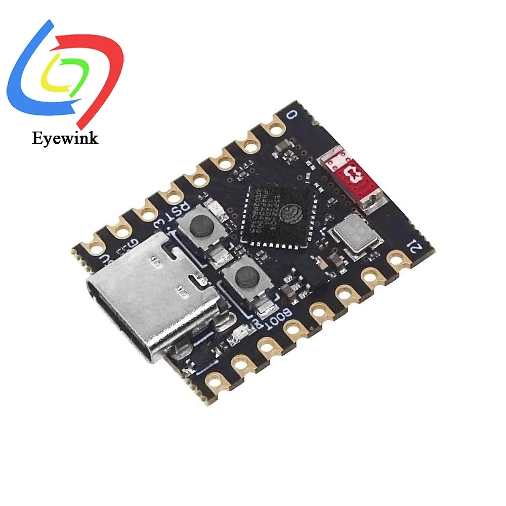 Módulos de placa de desarrollo ESP32-C3, placa de desarrollo Super Mini, procesador de un solo núcleo de 32 bits ESP32 C3, 16 pines tipo C