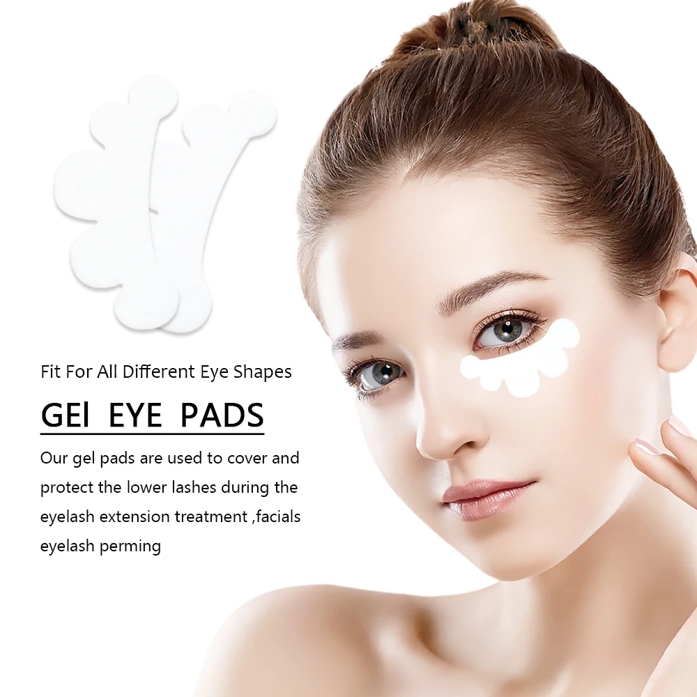 20/50 Đôi Mi Nối Dài Mắt Dán Hydrogel Miếng Dán Ghép Eyelashe Dưới Mắt Miếng Lót Lông Mi Nối Dài Mi Dụng Cụ Trang Điểm