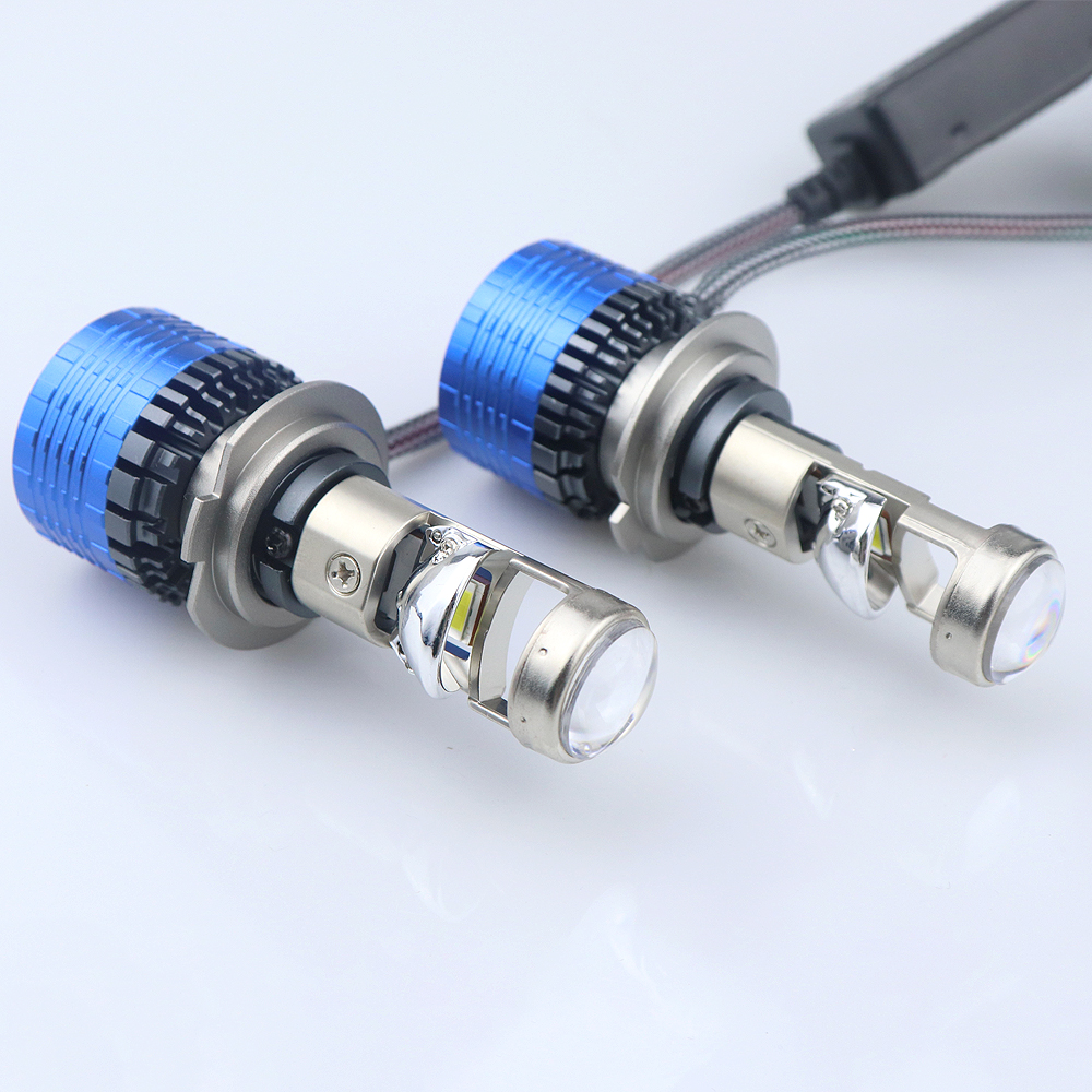 H4 H7 H11 LED Headlight Mini Lens Projector H9 9005 9006 Auto LED Headlight Bulbs Low Beam Canbus Bulb For Car/Motor 12V 24V