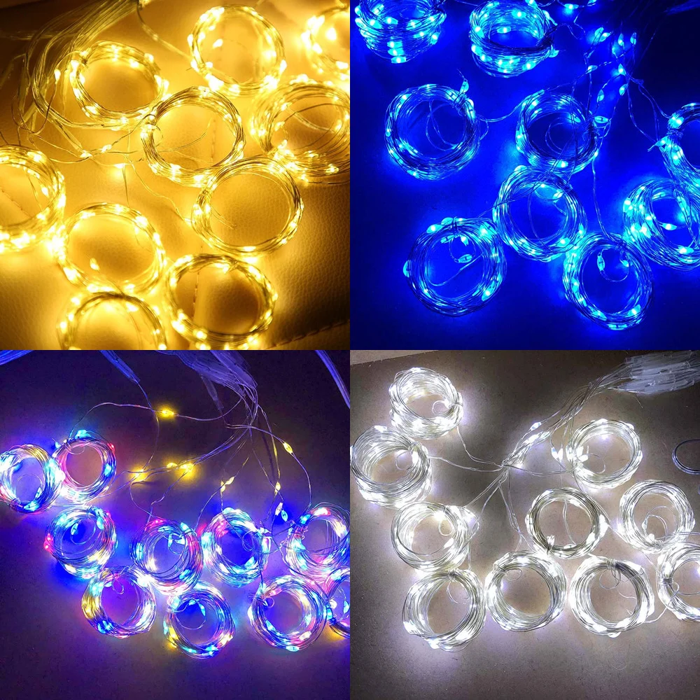 Solar-Vorhang-Licht für den Außenbereich, wasserdicht, Solar-Fee-Girlande, Lichterkette für Garten, Hof, Pavillon, Hochzeit, Party, Urlaubsdekoration