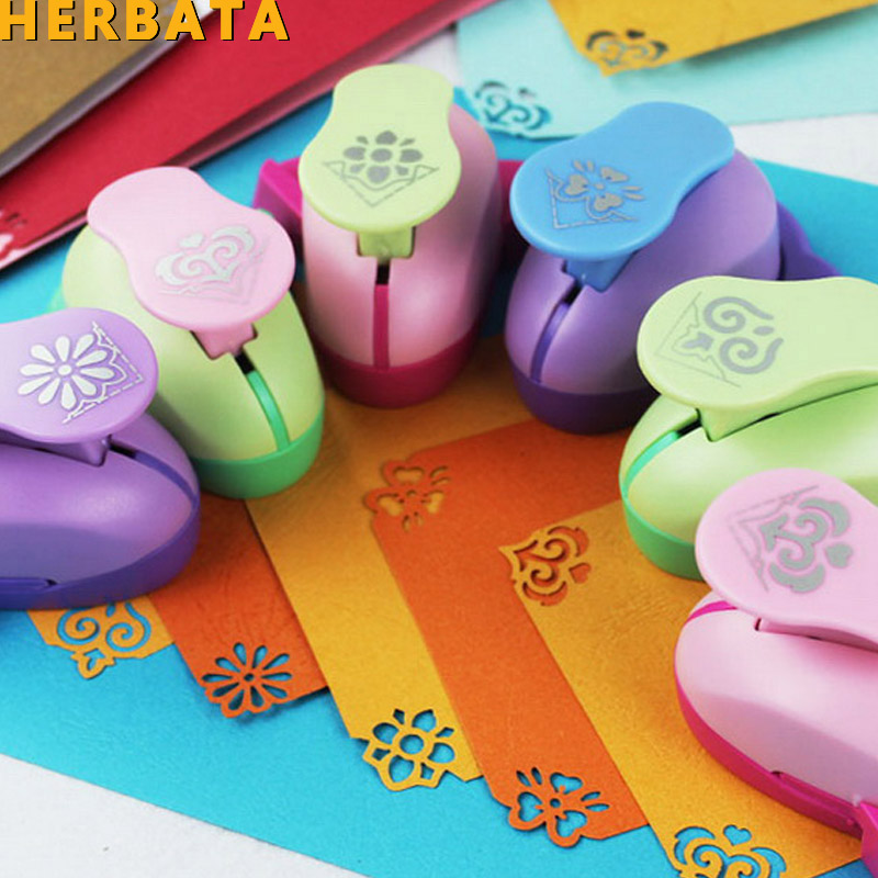 HERBATA, 10 diseños, perforadora de esquina de hoja, perforadora artesanal Diy, perforadora de papel para álbum de recortes, perforadora, Cortador de Papel, álbum de recortes