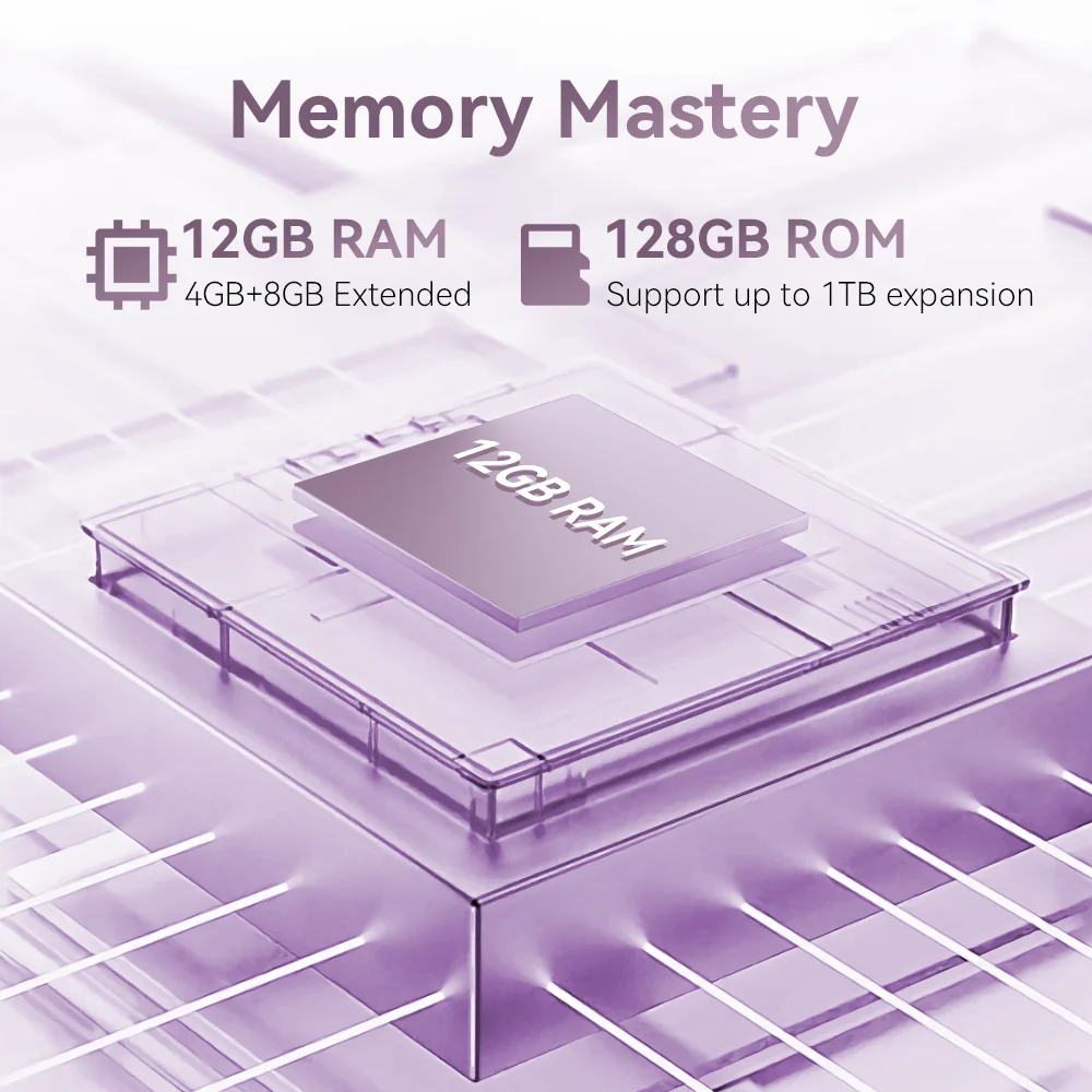 Cubot A10-teléfono inteligente , Smartphone con 12GB de RAM (4GB + 8GB)+ 128GB de ROM, octa-core, pantalla de 6,56 pulgadas, 90Hz, 5100mAh, cámara principal de 48MP, 5G, WiFi, Android 14