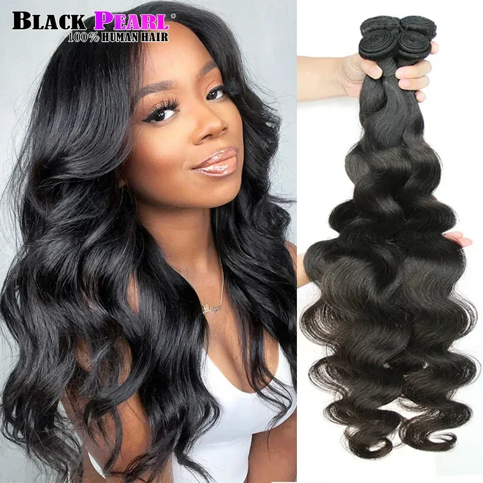 Cabelo peruano Weave Pacotes, onda do corpo, não transformados Virgin, Remy cabelo humano, extensões de cabelo cru, 30 polegadas, trama Tissage, 12A