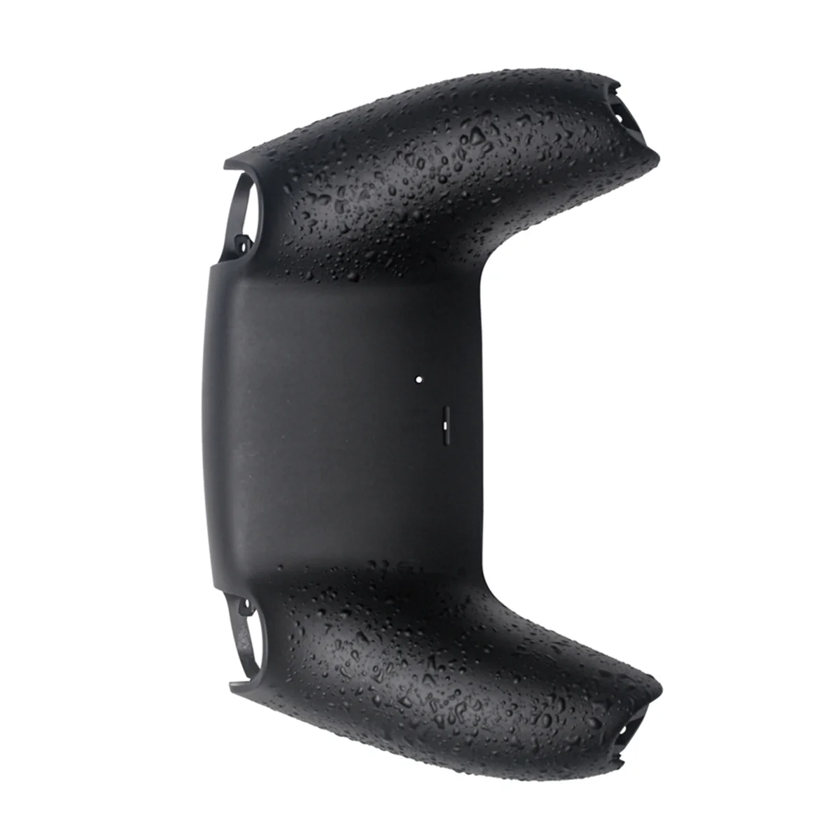 BABQ Bottom Back Shell Non-Slip Rear Housing Game Improvement Replacement Parts for PS5 Controller Black