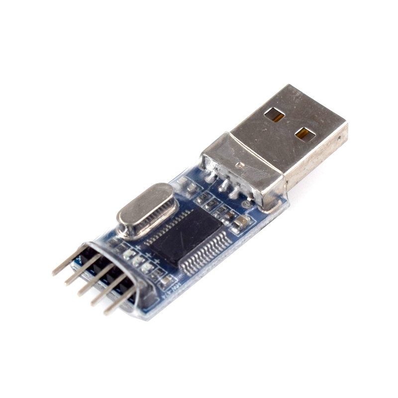 Módulo adaptador convertidor PL2303 USB a RS232 TTL DC 3,3 V 5V PL2303HX STC placa de máquina de cepillo microcontrolador
