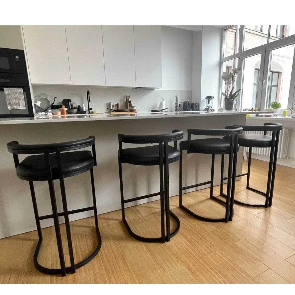 AOLIVIYA taburete de Bar de oficina silla alta Simple para cafetería mostrador cafetería cajero escritorio B26547