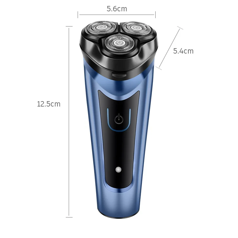เครื่องโกนหนวดสําหรับผู้ชาย USB เครื่องโกนหนวดไฟฟ้าเครื่องโกนหนวดเคราที่มีประสิทธิภาพมีดโกนหนวดไฟฟ้าแบบชาร์จไฟได้กันน้ํา