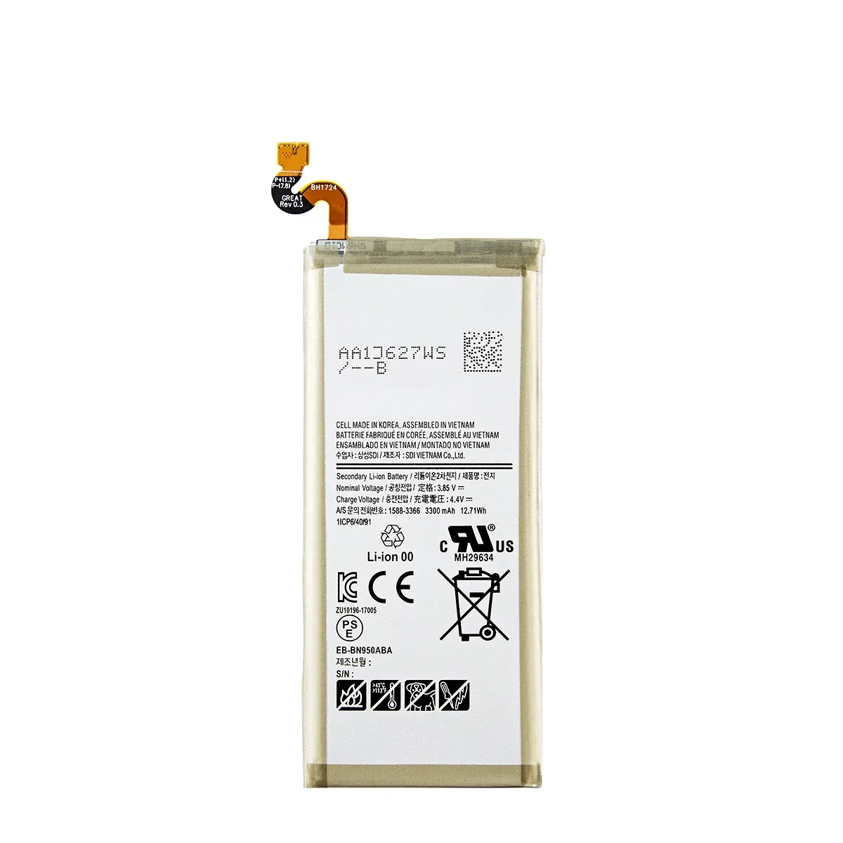 Новый аккумулятор для Samsung GALAXY Note 8 N9500 N9508 EB-BN950ABA N950F/U N950A N950N + Инструменты