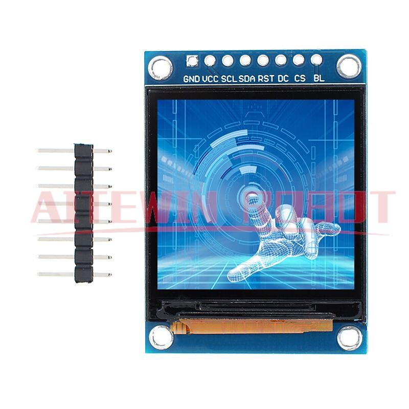 Módulo de pantalla TFT a todo Color de 1,54 pulgadas y 1,54 pulgadas, pantalla LED LCD HD IPS, interfaz SPI 240x240 ST7789 para Arduino