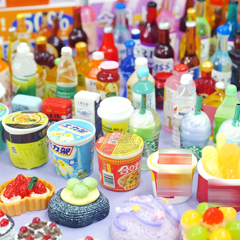 30 шт., милые мини-аксессуары для кукольного домика