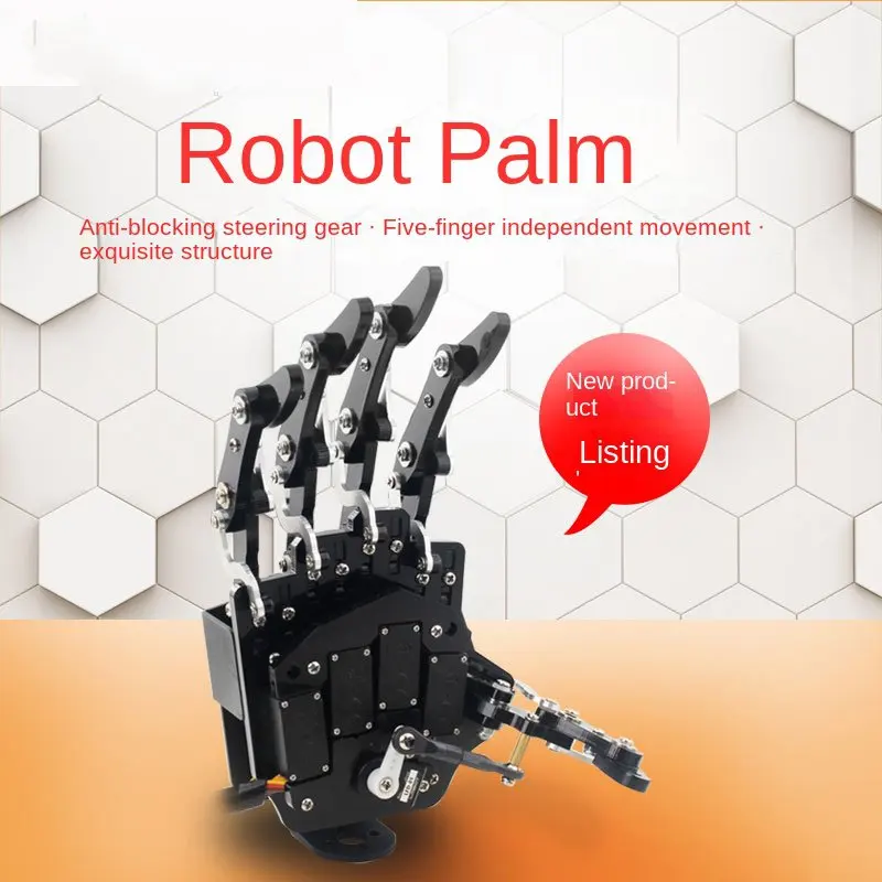 5 Dof Bionic Mini Humanoid Machine Left and Right Hand DFD-01 Servo Hand Mechanical Robot Finger For Arduino ESP32 Robot DIY Kit