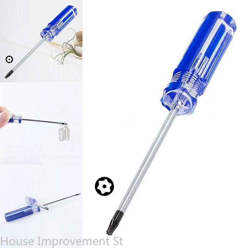 T6 T8 T9 T10 Torx Screwdriver Repair Tool Kit for Macbook, Laptop, HDD, PS5, PS4, PS3, Xbox One and Xbox 360 Controllers Repair