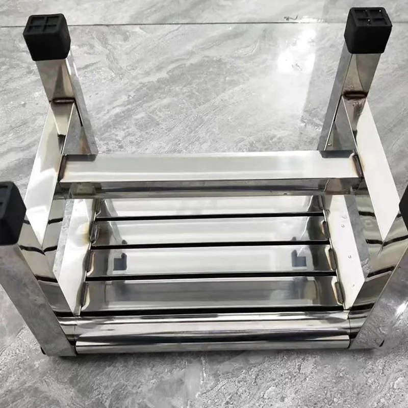 Taburete bajo impermeable de acero inoxidable, banco de baño, taburete de recogida, taburete alto portátil Sgabello Pieghevole para el hogar