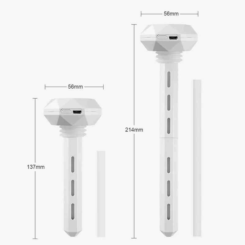 Máy Phun Sương Tạo Độ Ẩm Mini Siêu Âm USB Di Động Máy Lọc Không Khí Thơm Anion Khuếch Tán Ẩm ED Đèn Phun Sương Tạo Foy Nhà Xe Ô Tô