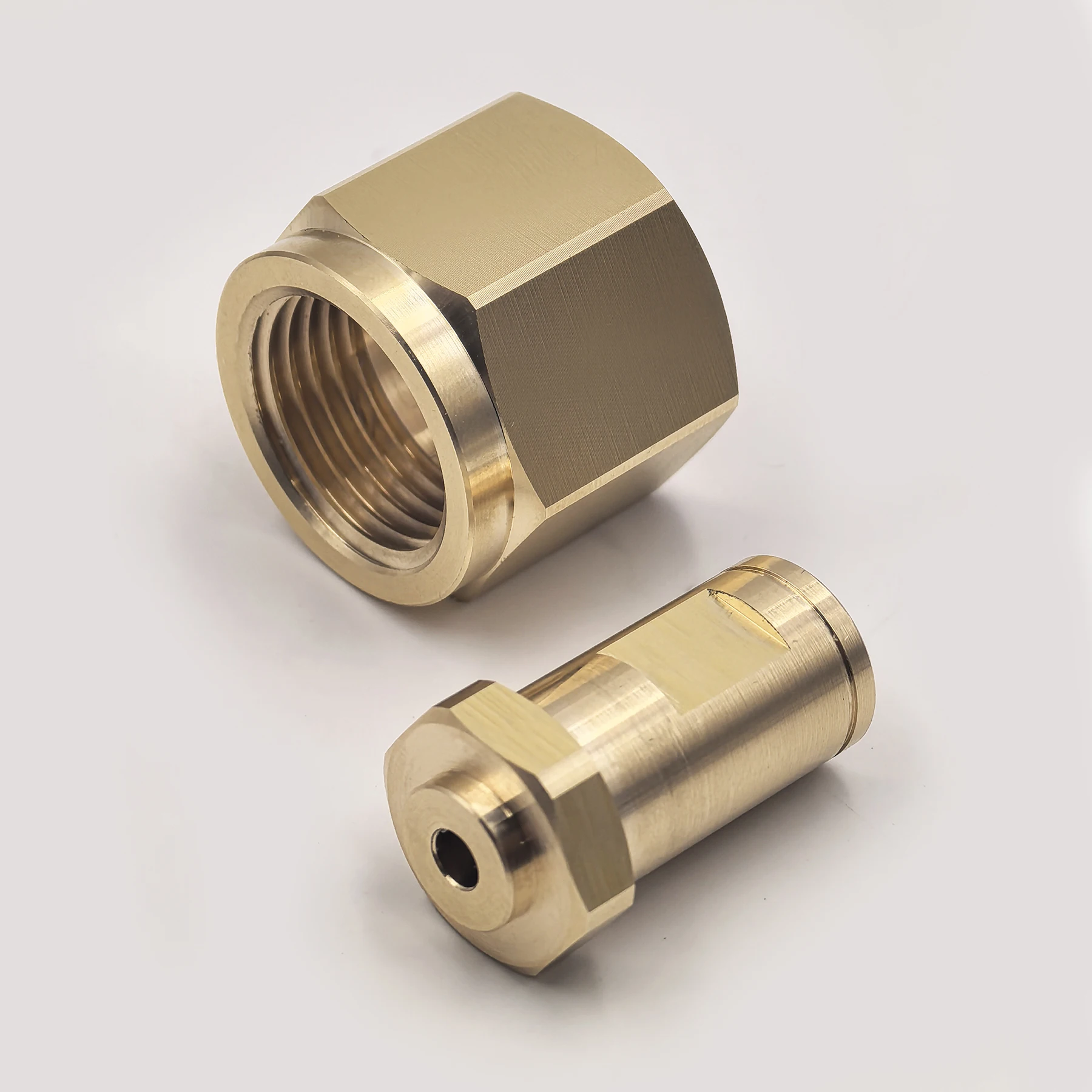 W21.8, G3/4, CGA320 Copper Nut Washer Set For CO2 Tank Cylinder Soda Water Soda Maker External Hose Adapter M10 Thread