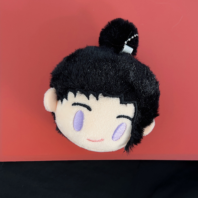 新しい呪術廻戦ぬいぐるみペンダント五条悟人形スクールバッグペンダント Geto Suguru かわいいソフトぬいぐるみ子供のためのクリスマス