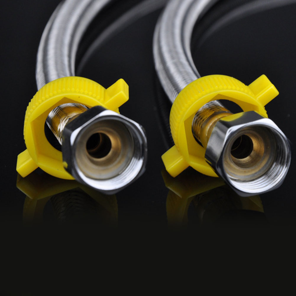30/50cm 1/2 Inch Plumbing Explosion-Proof Flexible Braided Hose Faucet Water Pipe For Kitchen Bathroom Plumbing