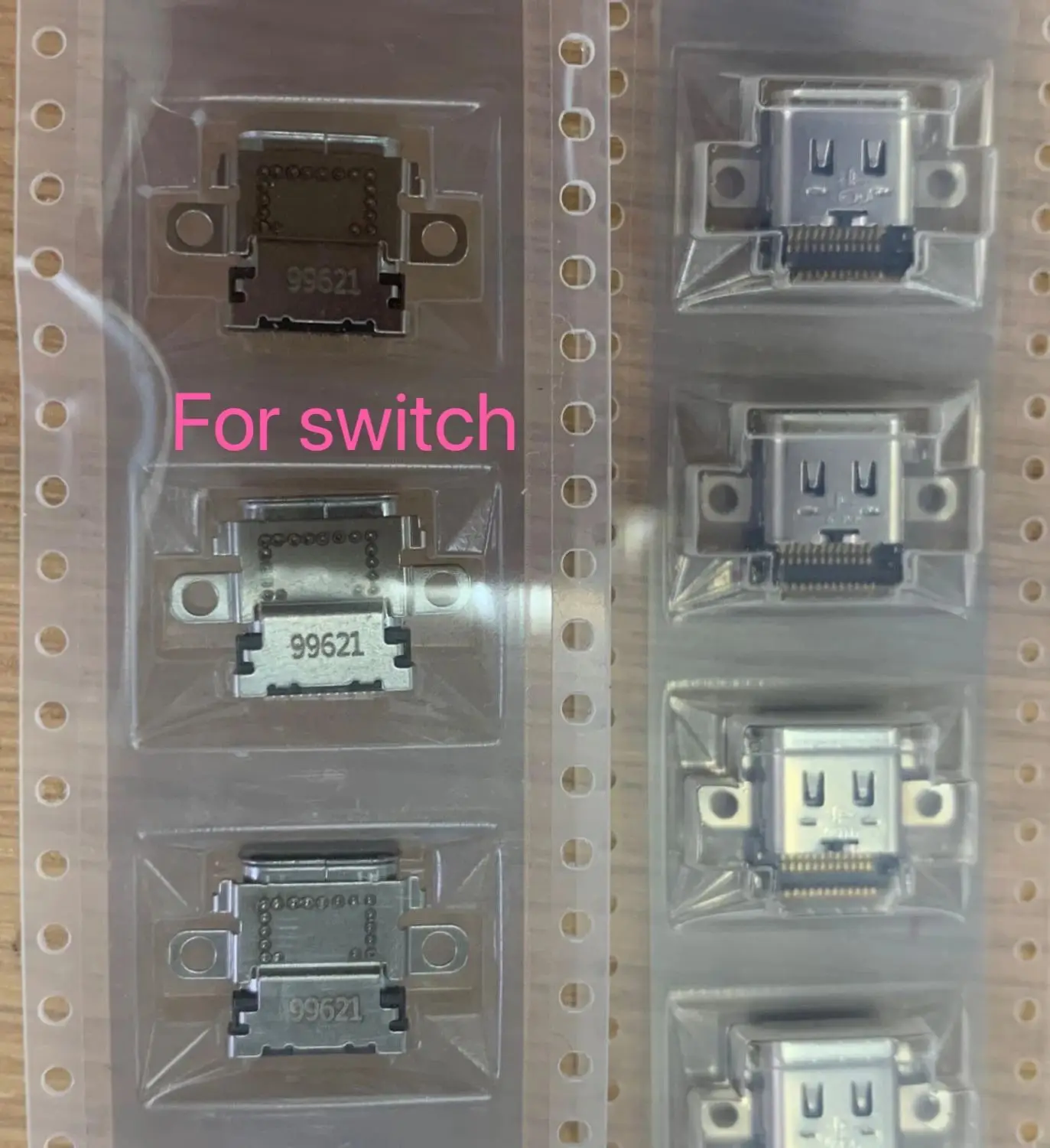 Original nuevo 10 unids/lote para Nintendo Switch Ns consola Oled USB tipo C toma de corriente de carga conector de puerto NS LITE