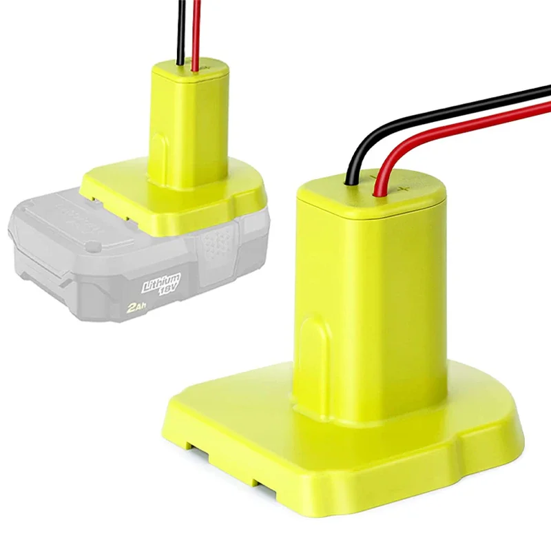 Power Wheel Adapter for Ryobi 18V Battery with Fuse DIY Battery Adapter Power Connector for Ryobi 18V Nimh/Nicd/Li-ion Battery